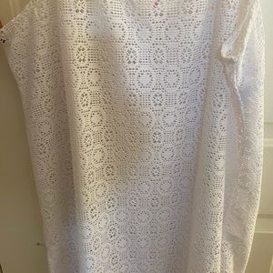 tropical escape swim dress cover up